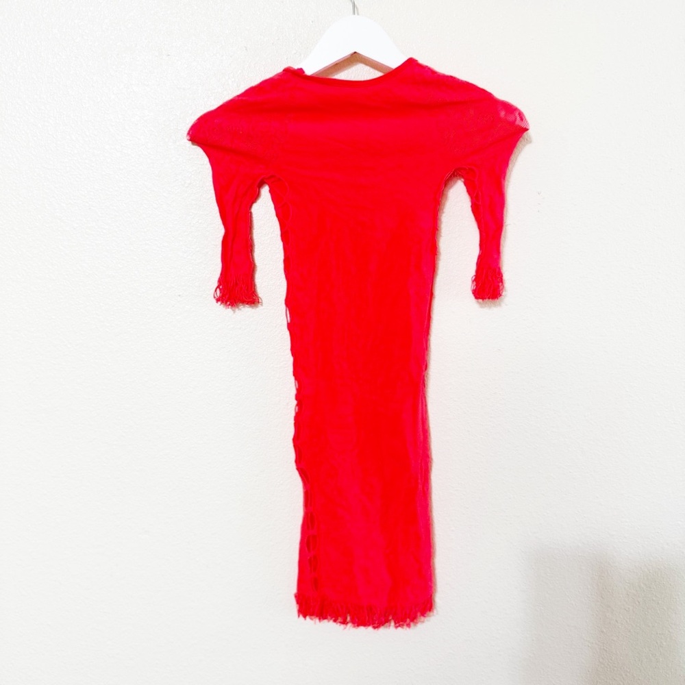 NEW Poster Girl The Miranda Mini Dress in Chilli Viral Blogger Fav Dress O/S - Picture 13 of 16